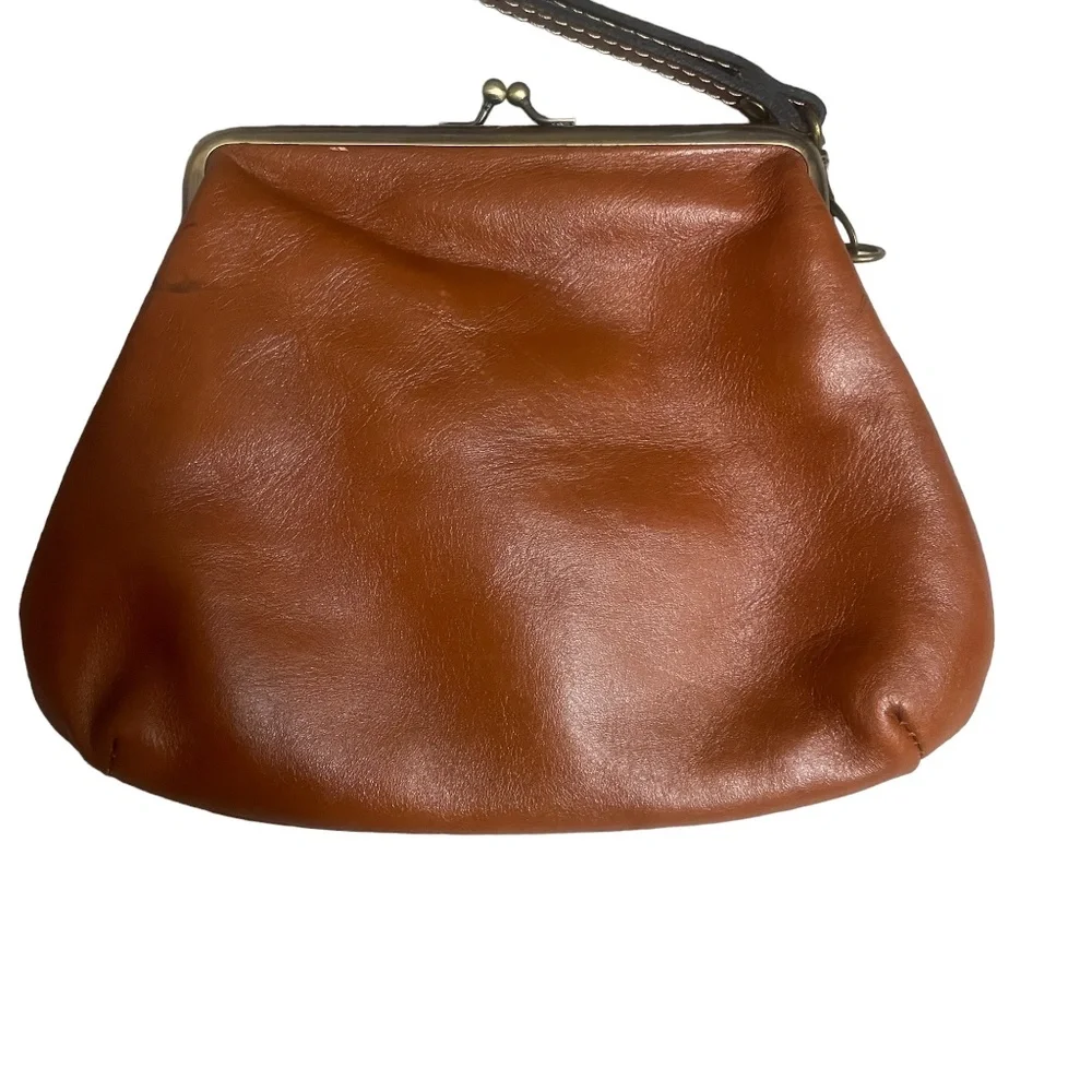 Patricia‎ Nash NEW Leather Brown Purrse Removable Strap 8 x 6 x 1